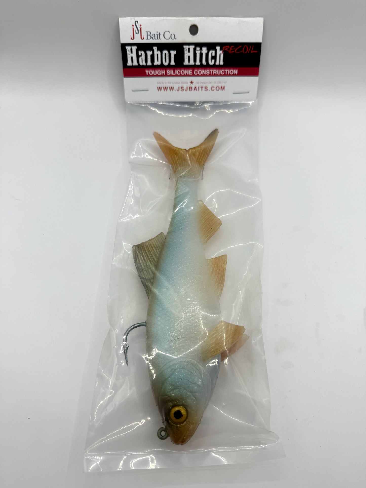 J.S.J. Bait Co. Harbor Hitch Recoil Silicone Swimbait