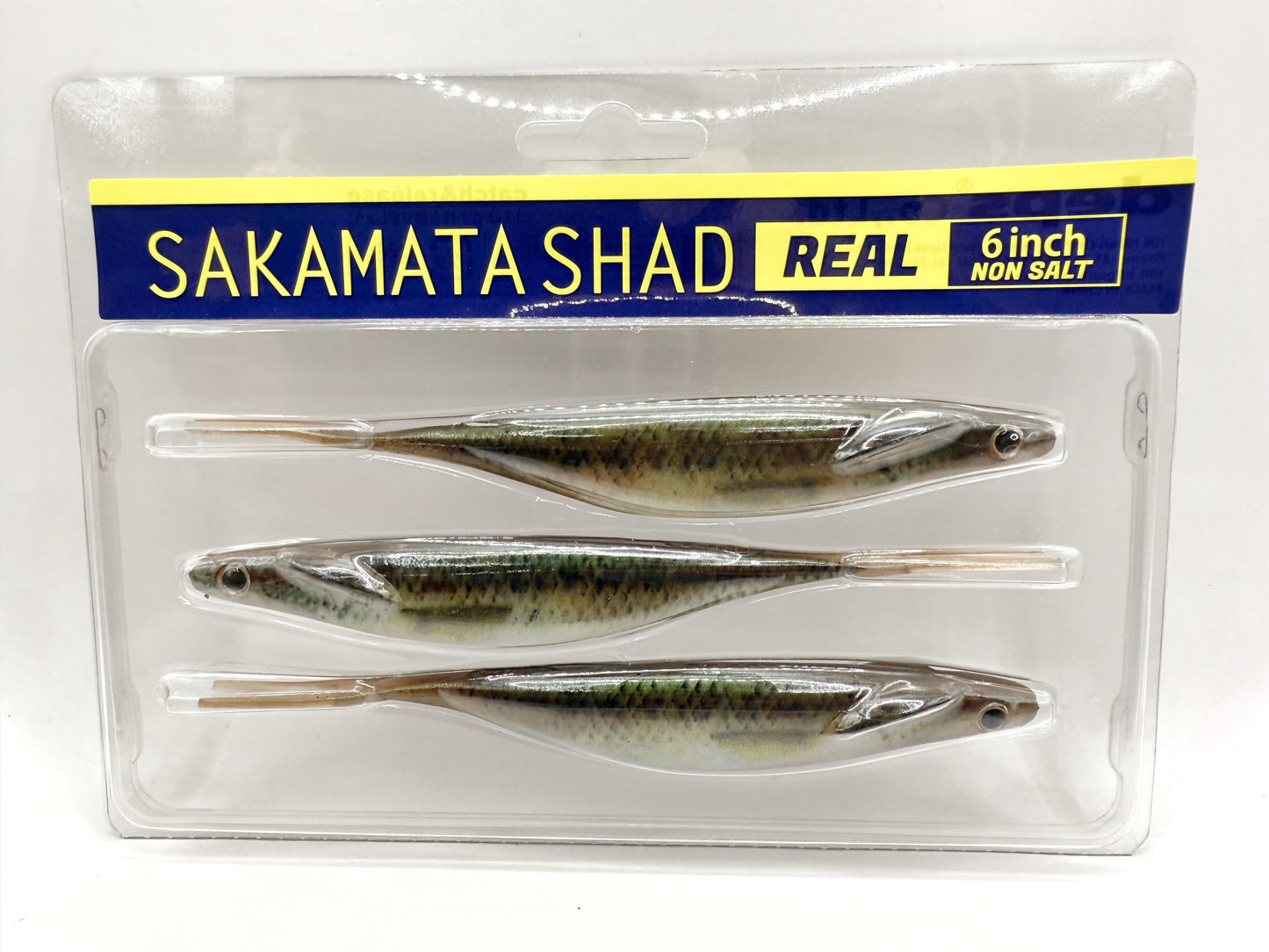 Deps Sakamata Shad Real 6"