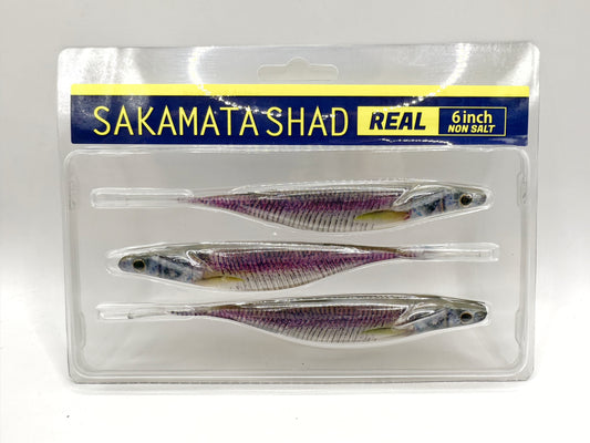 Deps Sakamata Shad Real 6"
