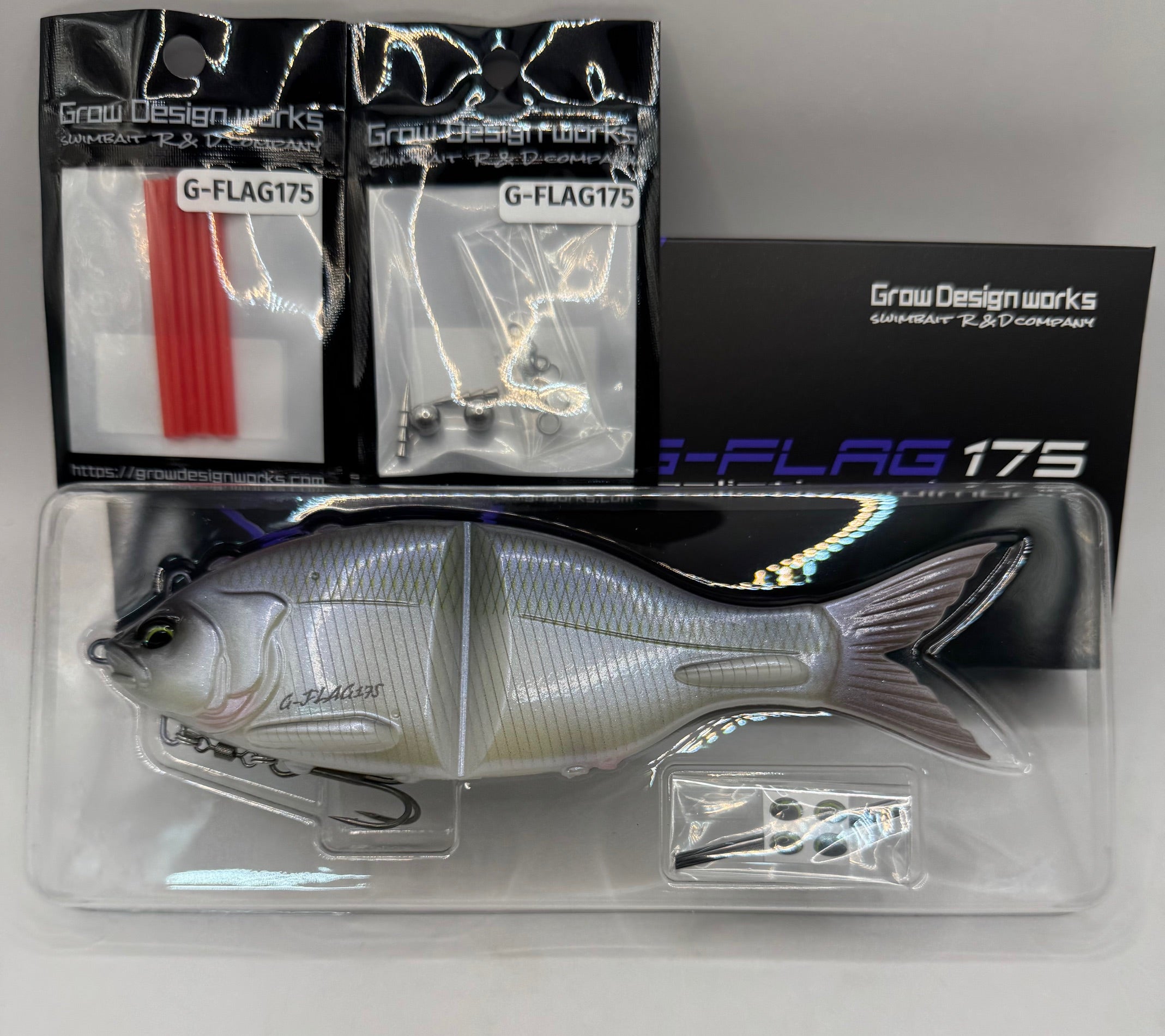 G-FLAG 175 リアルスイムベイト【新商品】 Grow Design Works G-FLAG 175 – Three Rivers Tackle