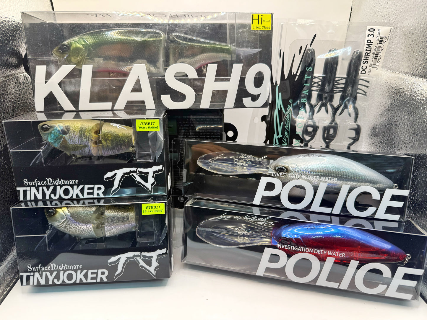 DRT Care Package Klash 9, Tiny Joker, and Police