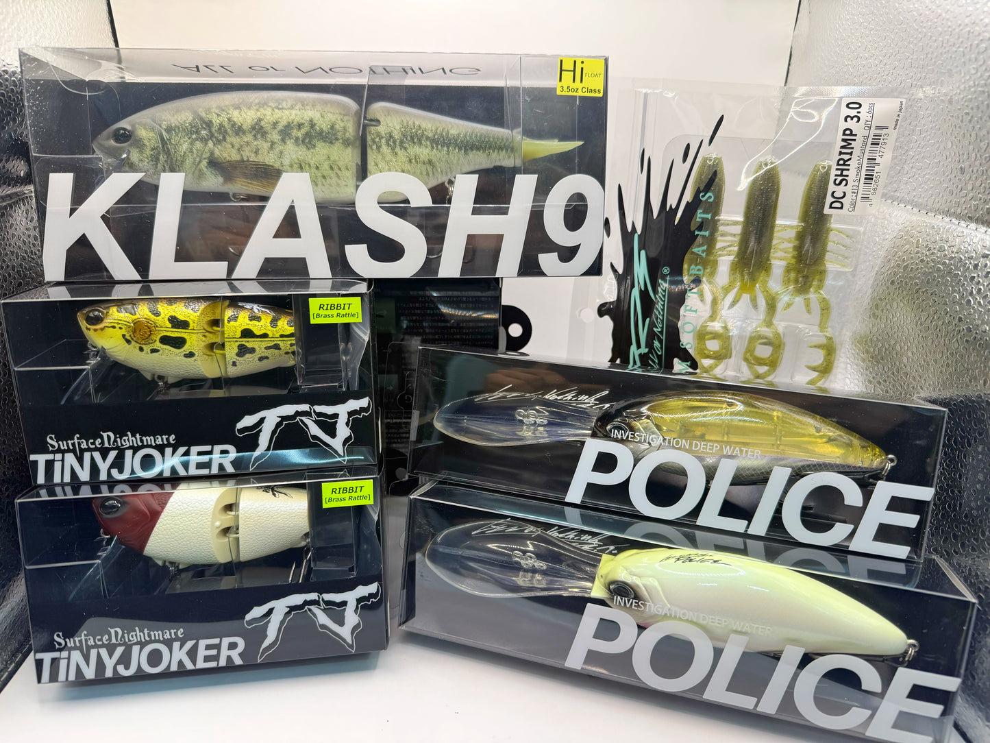 DRT Care Package Klash 9, Tiny Joker, and Police