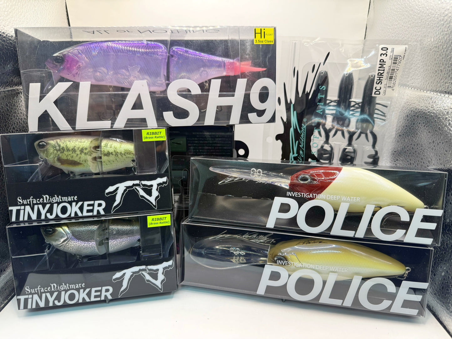 DRT Care Package Klash 9, Tiny Joker, and Police