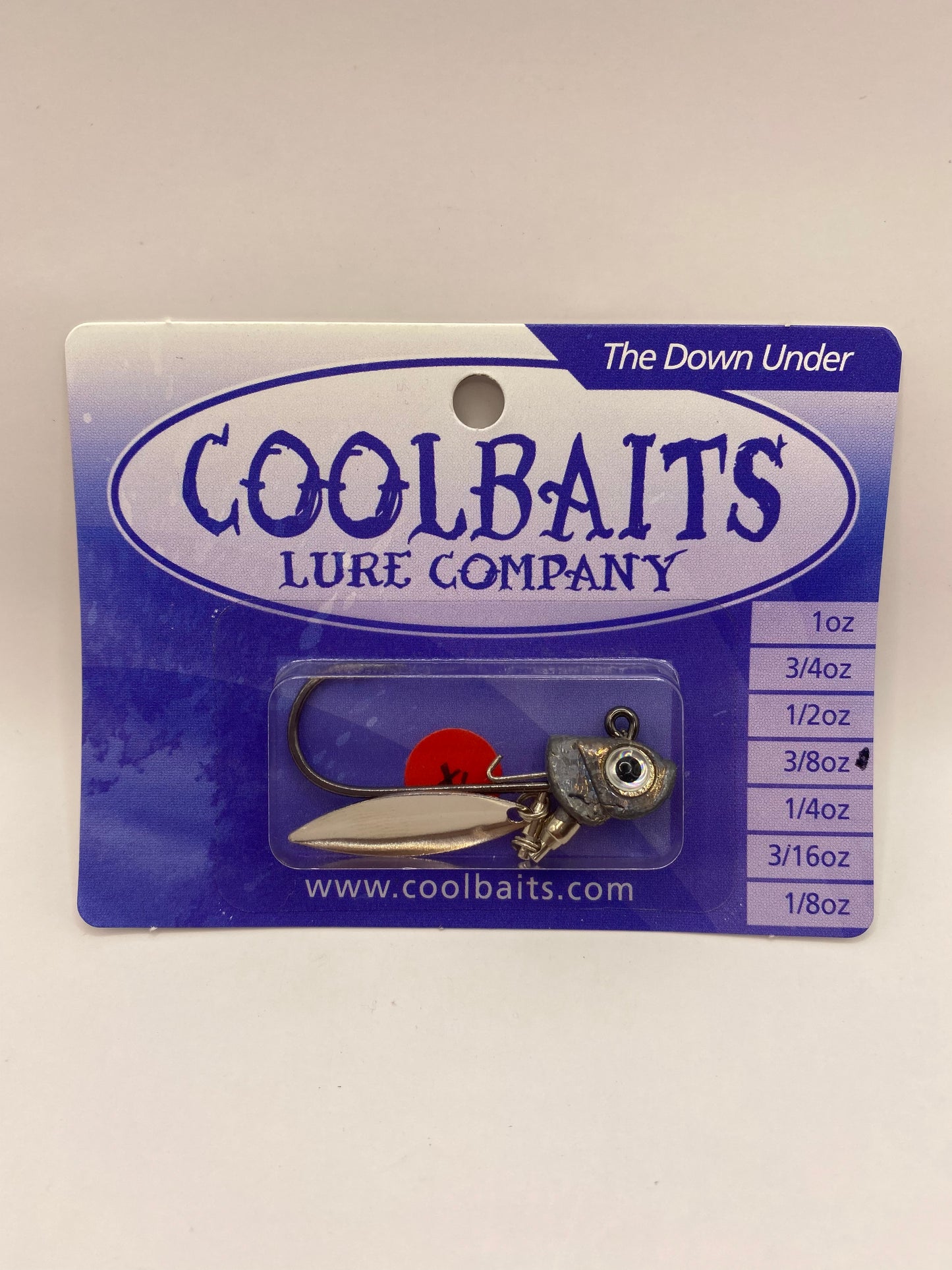 Coolbaits Lure Co. 3/8oz Underspin (XL Hook)