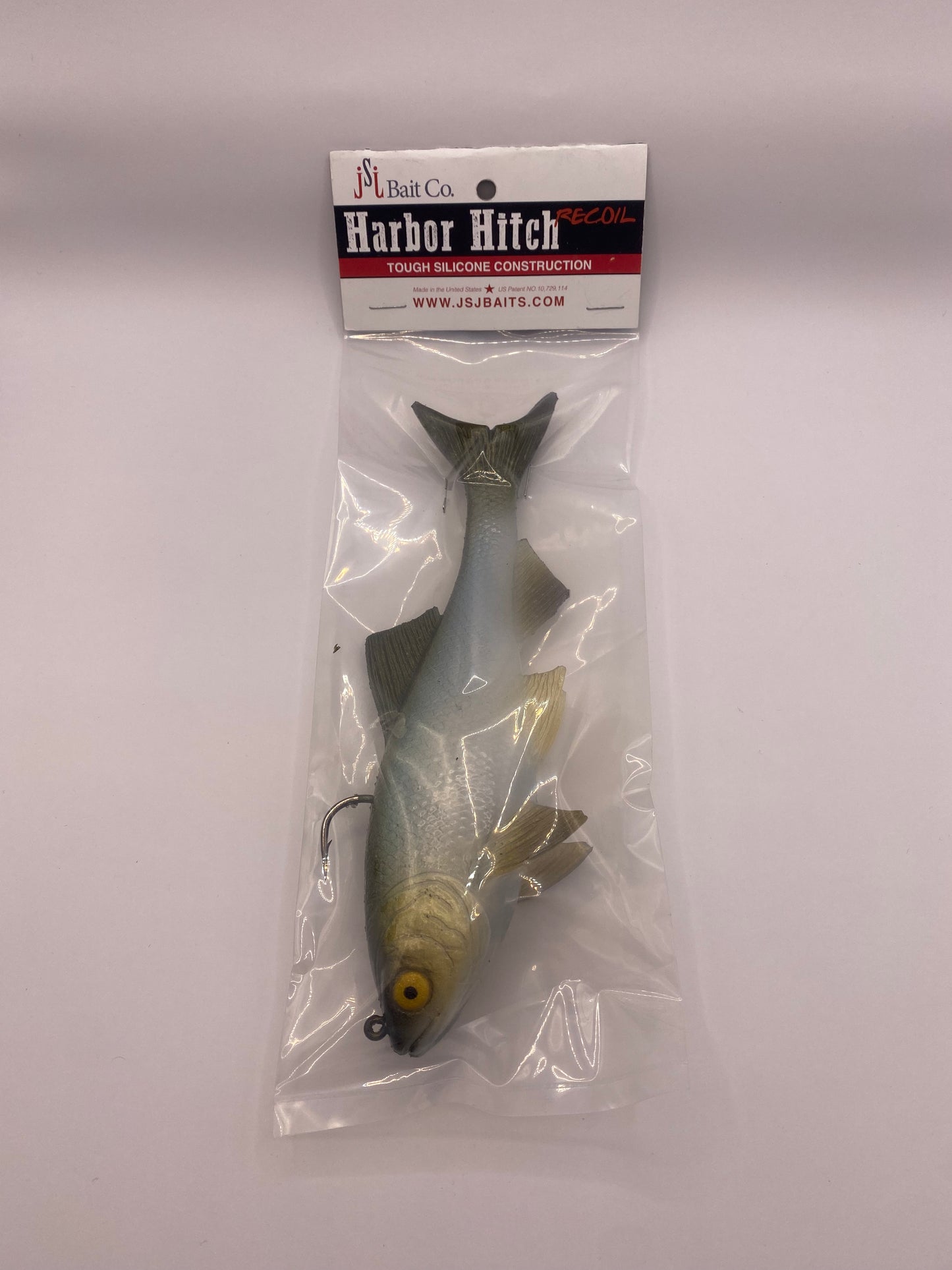 J.S.J. Bait Co. Harbor Hitch Recoil Silicone Swimbait
