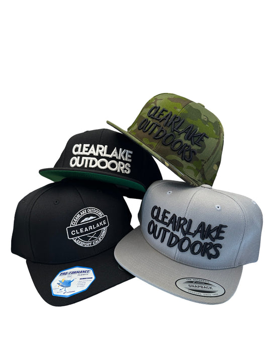 Clearlake Outdoors Logo Hats